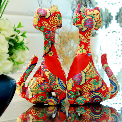 正品情侣猫公仔 婚庆 生日 礼物 毛绒布艺娃娃玩