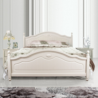 法斯登堡家具 田园床 公主床 韩式床 实木床 双