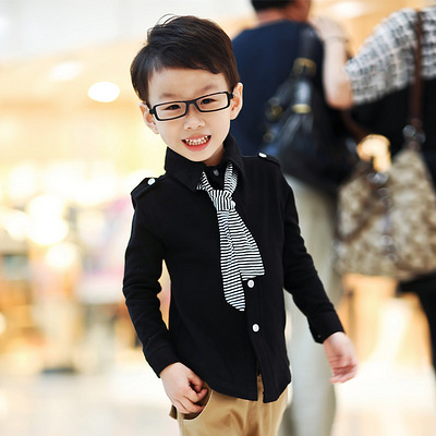 百趣Sara 童装 春秋款 2012流行款 小领带 潮童
