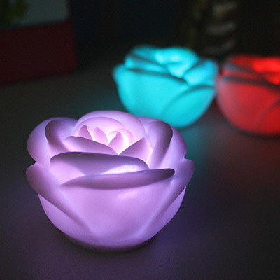 送女朋友女生创意生日小礼品浪漫七彩led小夜