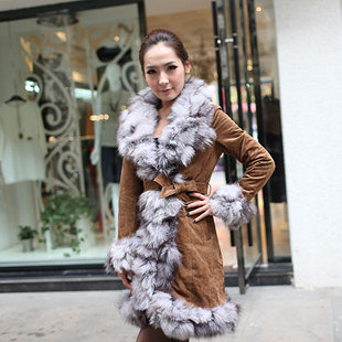 2012时尚冬装正宗海宁皮草厂家直销清仓特价