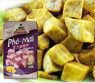 满58包邮越南特产零食沙巴哇芝士金香芋干越