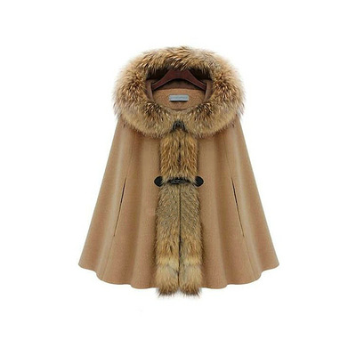 2012新款英伦斗篷 羊绒呢大衣中长款女式披风