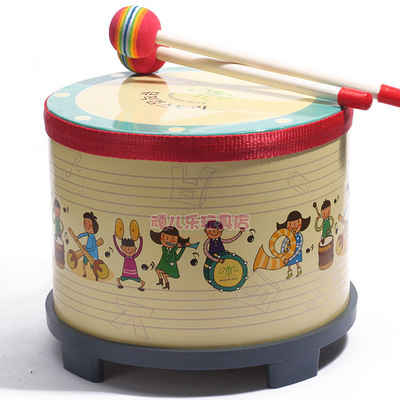 儿童打击乐器宝宝敲打音乐玩具鼓出口韩国地鼓