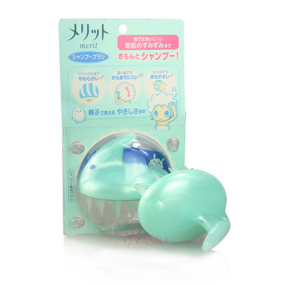 日本 花王 merit头皮护理洗发梳\/按摩洗发刷 CO