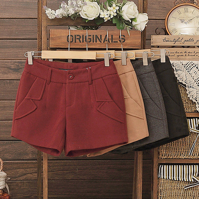 超便宜的呢子<em>短裤</em>,49元一件,<em>冬天</em>用来搭配靴子