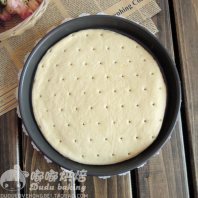 披萨原料】9寸（加厚）披萨饼胚pizza饼底比萨面饼披萨皮-+美食-