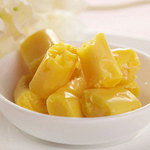 泰国榴莲糖 原装进口 牛奶香浓奶糖 零食糖果1