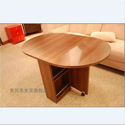 可折叠餐桌伸缩简约饭桌子多功能桌圆形餐桌厂价直销特价"+-