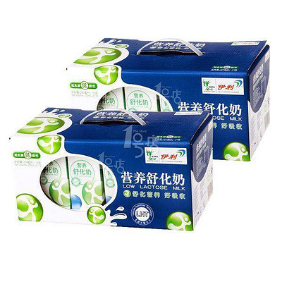 伊利低脂低乳糖营养舒化奶好还是蒙牛低脂高钙