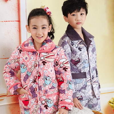 淘金币 特价2012冬装韩版男童女童装儿童珊瑚