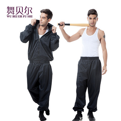 正品瘦脸舞贝尔桑拿减肥服专柜服男款减肥裤减男士针不适合哪些人打图片