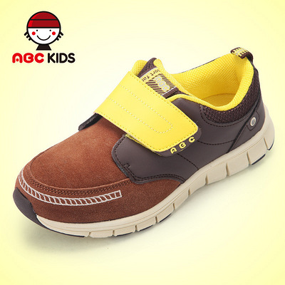 ABC专柜正品男童鞋 2012秋冬款运动鞋反绒皮