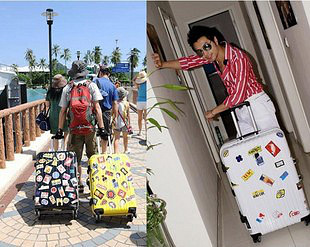 ito新款3M潮流大版 拉杆箱 旅行箱 行李箱 登机