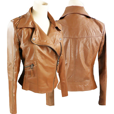 2013春款大衣 女 品质女装女士新品 韩版修身皮