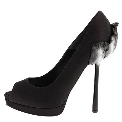 2013新款黛姿乐维高跟婚鞋红色时装鞋黑色夜