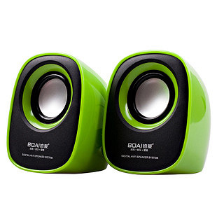 铂爱电脑笔记本多媒体音箱USB2.0手机MP3迷