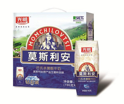2提江浙沪包邮】光明莫斯利安酸牛奶(钻石装)