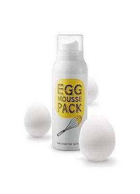 too cool for school 白滑鸡蛋泡沫面膜 张馨予推