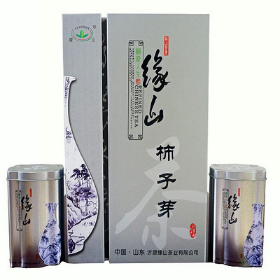 柿子芽茶 沂蒙野生极品柿子叶茶全嫩芽 中药茶