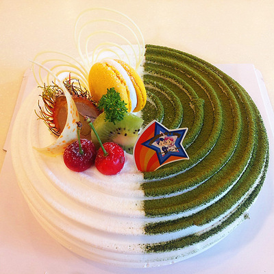 山山家生日蛋糕配送兰溪/金华 山山烘焙蛋糕官方店 抹茶蛋糕