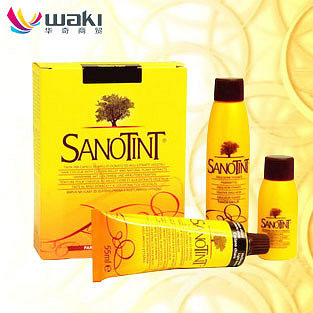 利Sanotint原装进口纯天然植物染发剂 遮白发染