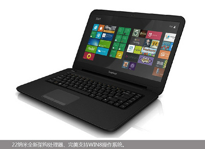 Dell\/戴尔 Ins14v-2308B 14英寸i3笔记本 十点触