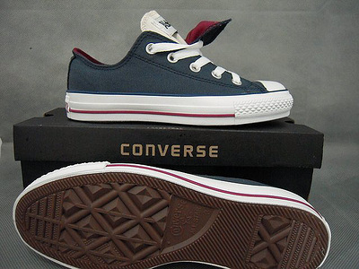 2013新款正品 匡威帆布鞋 男鞋海外双鞋舌蓝红