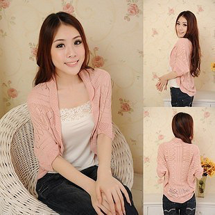 装清仓特价镂空蝙蝠袖坎肩针织衫薄<em>开衫女款</em>防