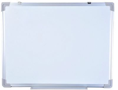 厂家直销60*90双面锌白白板挂式板白板写字板