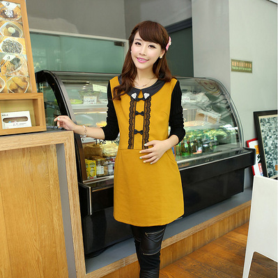 孕妇装秋装 时尚 新款 孕妇裙 韩版 孕妇上衣 裙