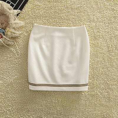 女性半身裙2013秋冬新款女装包臀裙子的白色