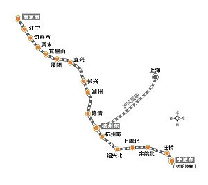 杭宁杭甬高铁全线拉通合称宁杭甬高铁目标开通时间6月30日