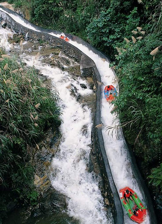 1 2 3,今年暑假去绍兴平水会稽山峡洞漂流咯!_旅游