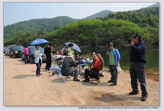 拉登队员漫游西山,水边野炊,休闲品茶