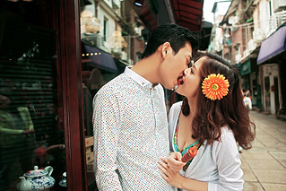 旅拍厦门鼓浪屿的婚纱照来啦,独秀摄影拍的哦