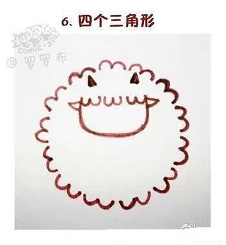 新年get√:用数字3,画萌羊~整个羊年萌萌哒!包