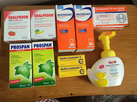 转小绿叶,沐舒坦,鼻塞精油,退烧栓,电解质