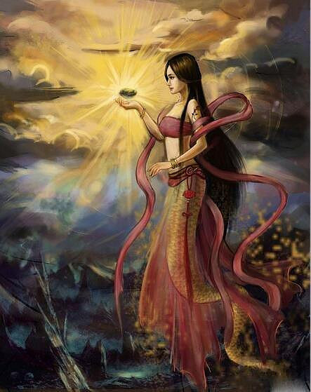 中国古代的神话女神看看你都认识哪些