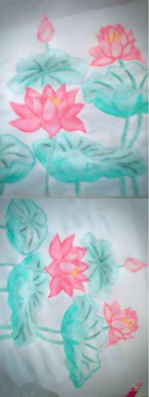 简笔画 荷花