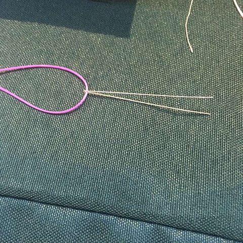 须弥小作-弹力绳串珠打结