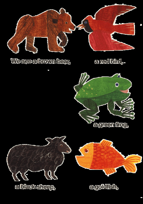 本周分享-6-brown bear brown bear what do you see