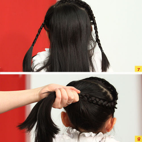 新年装扮特辑--扎起小辫儿过新年-妈咪宝宝秀-