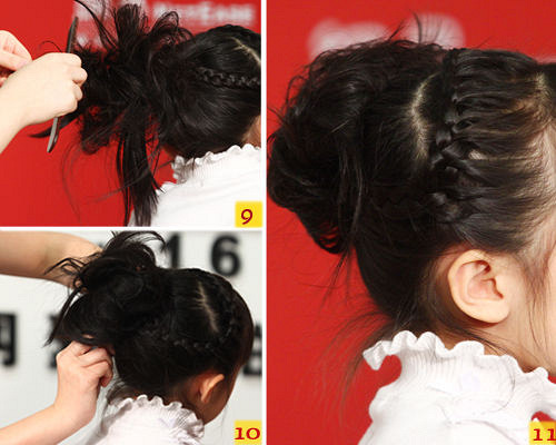 新年装扮特辑--扎起<em>小辫儿</em>过新年 -育儿交流-武