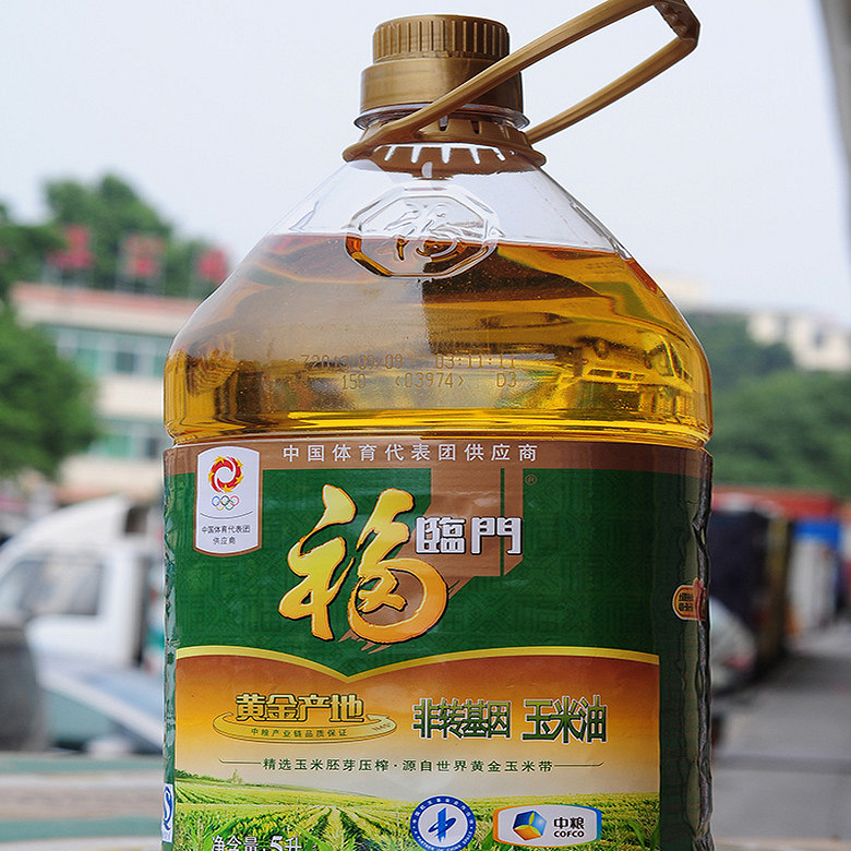 福临门黄金产地非转基因玉米油5L\/桶_杭州19