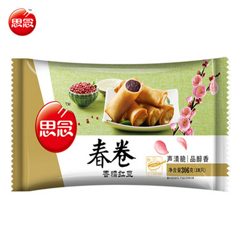思念豆沙春卷 306g_杭州19楼