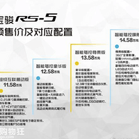 ����RS-5Ԥ�ۼ۳����ˣ�11.58-14.58��Ԫ������