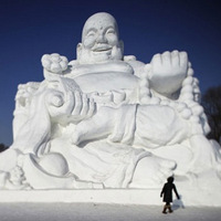 �ſ�ı�ѩ����������£�