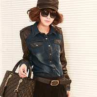 �¿�Ʒ��Ůװ2012ɭŮϴˮ����Ƥ��ƴ��ţ�г���