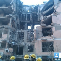 �ӱ�����һ����¥��ը����